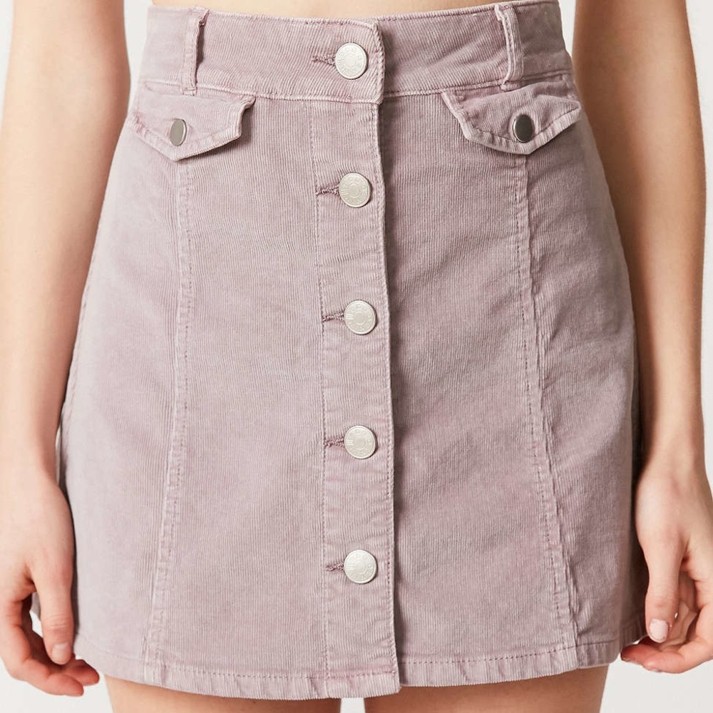 Urban Outfitters BDG Corduroy Button Skirt